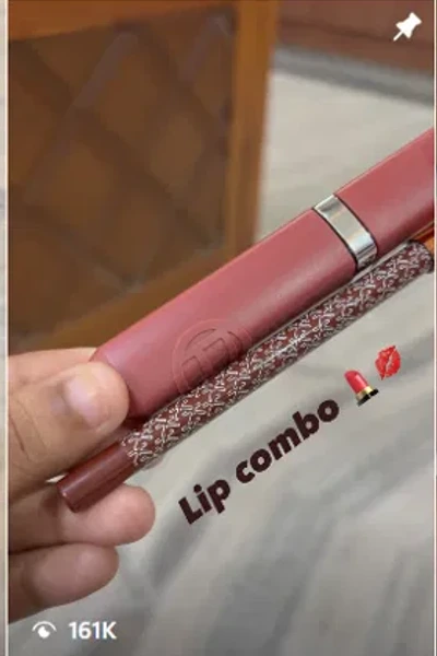 Signature Lip Combo (Deep Rose & Liner)